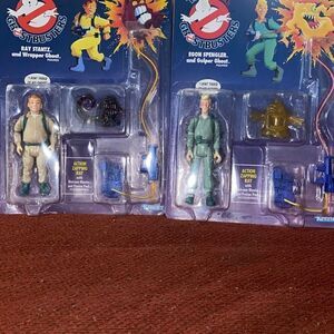 The Real Ghostbusters 2020 Kenner Retro Ray Stantz and Egon Spengler Figure lot